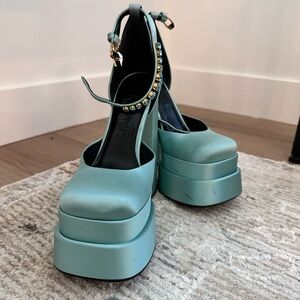 Versace Medusa Platform heels